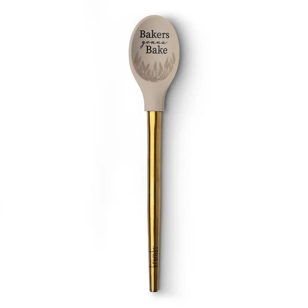 Thumbnail: DM Merchandising | Krumbs Kitchen Elements Spoon w/Metallic Gold Handle