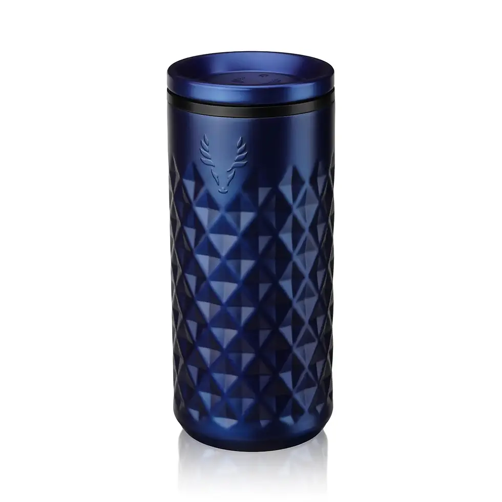 Thumbnail: Viski | Paragon Ceramic Coated Highball Tumbler w/ Lid