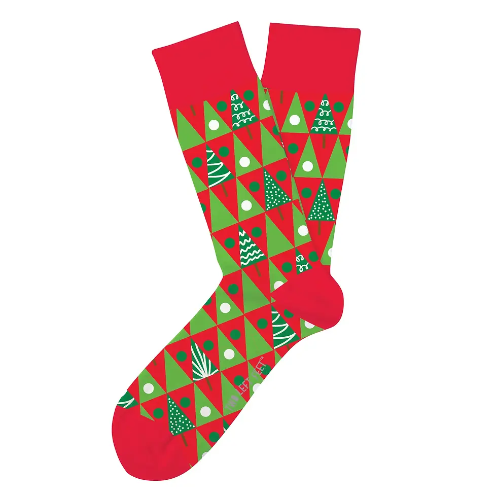 Thumbnail: Two Left Feet Christmas Socks