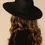 Thumbnail: Lucca Couture | Women's Wide Brim Rancher Hat in Black