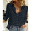Thumbnail: Sleeve Oversized Shirt Womens Blouses Casual Tunic Blusas