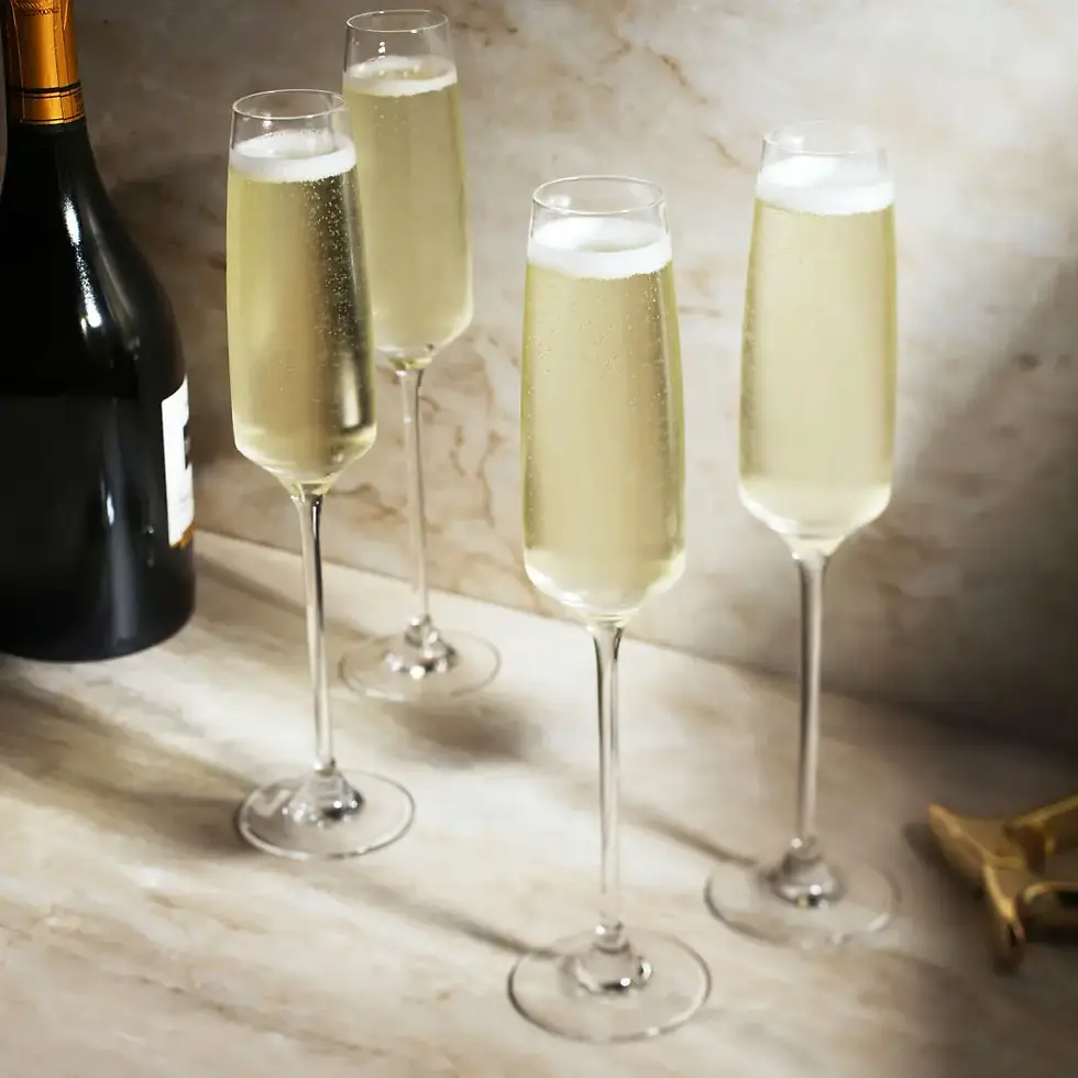 Thumbnail: Viski | Reserve Julien Crystal Champagne Flutes - Set of 4