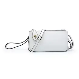Thumbnail: Jen & Co. | Solid Kendall Crossbody/Wristlet w/ Twist Lock Closure