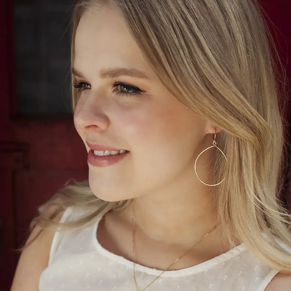 Thumbnail: Tumbleweed | Oval Essential Hoop Earrings