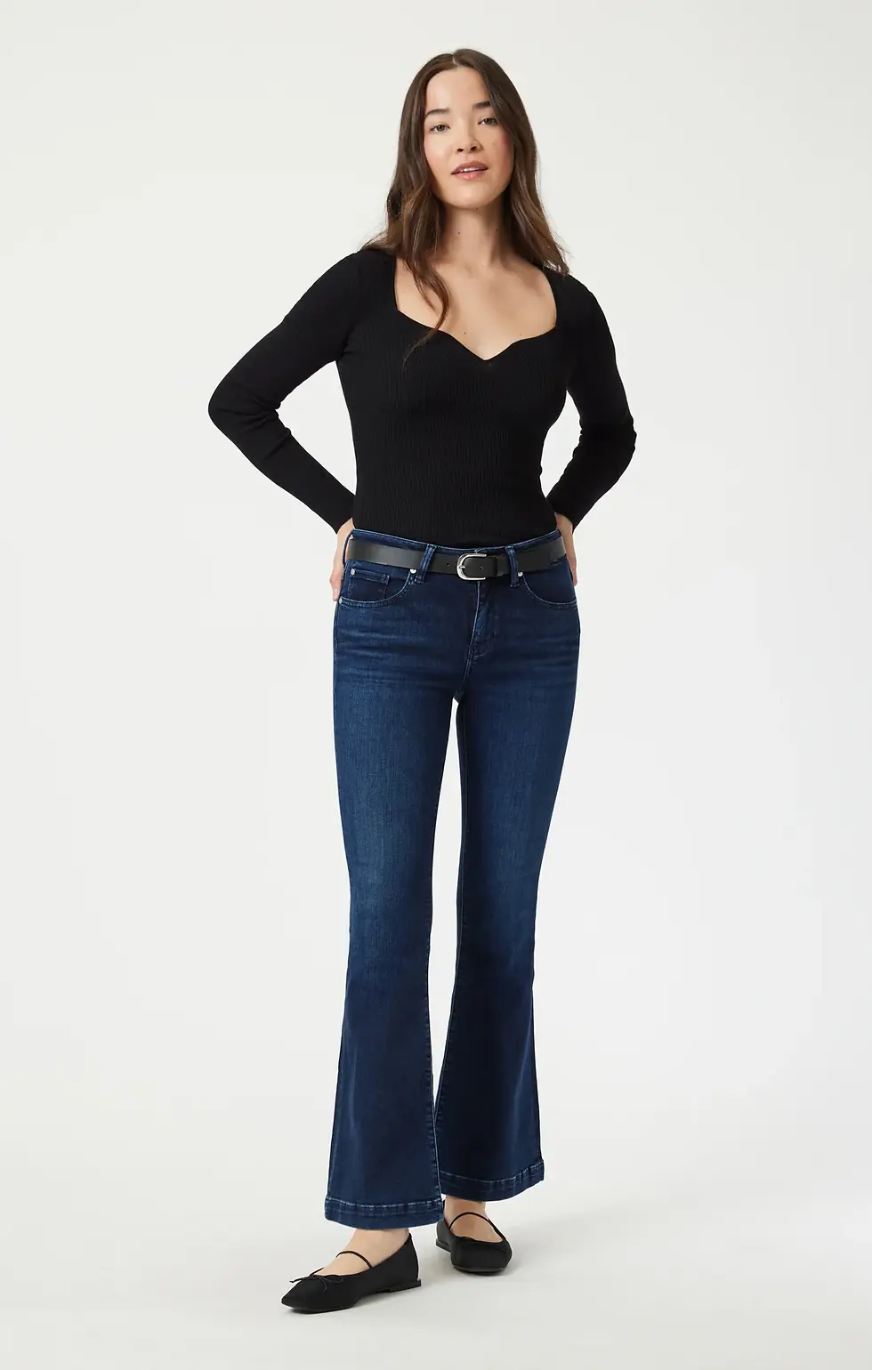 Thumbnail: MAVI | Sydney Wide Leg Flare Jeans