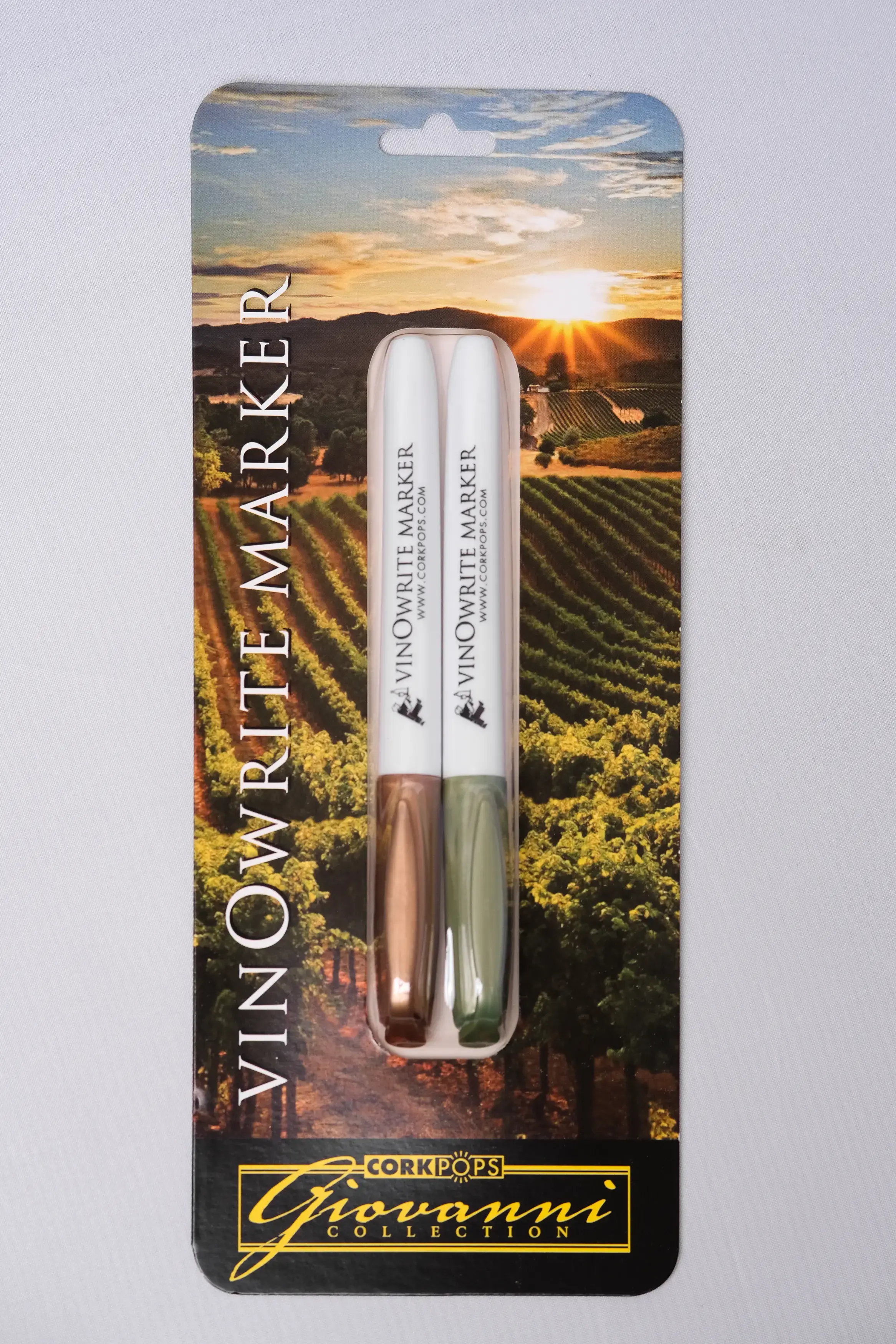 vinOwriter, Fall copper and sage green