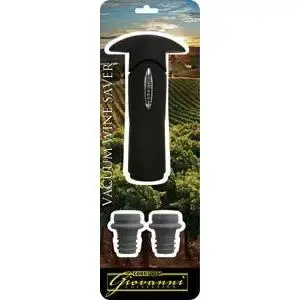 Cork Pops Inc | Giovanni Vacuum Wine Saver