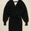 Thumbnail: Avenue Zoe | Sweater V-Neck Knitted Dress
