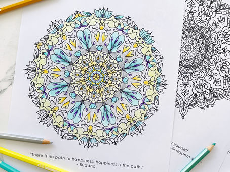 Free Download: Mindful Mandalas Colouring Sheets