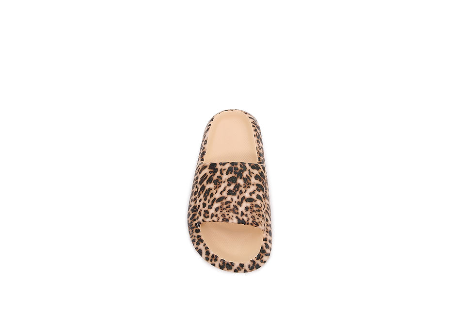 Thumbnail: Women Solid Open Toe Rubber Slippers