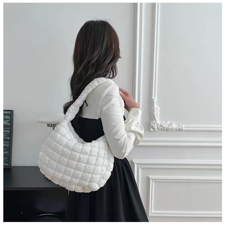 Thumbnail: Women's Quilted Padded Cassette Cross Bag