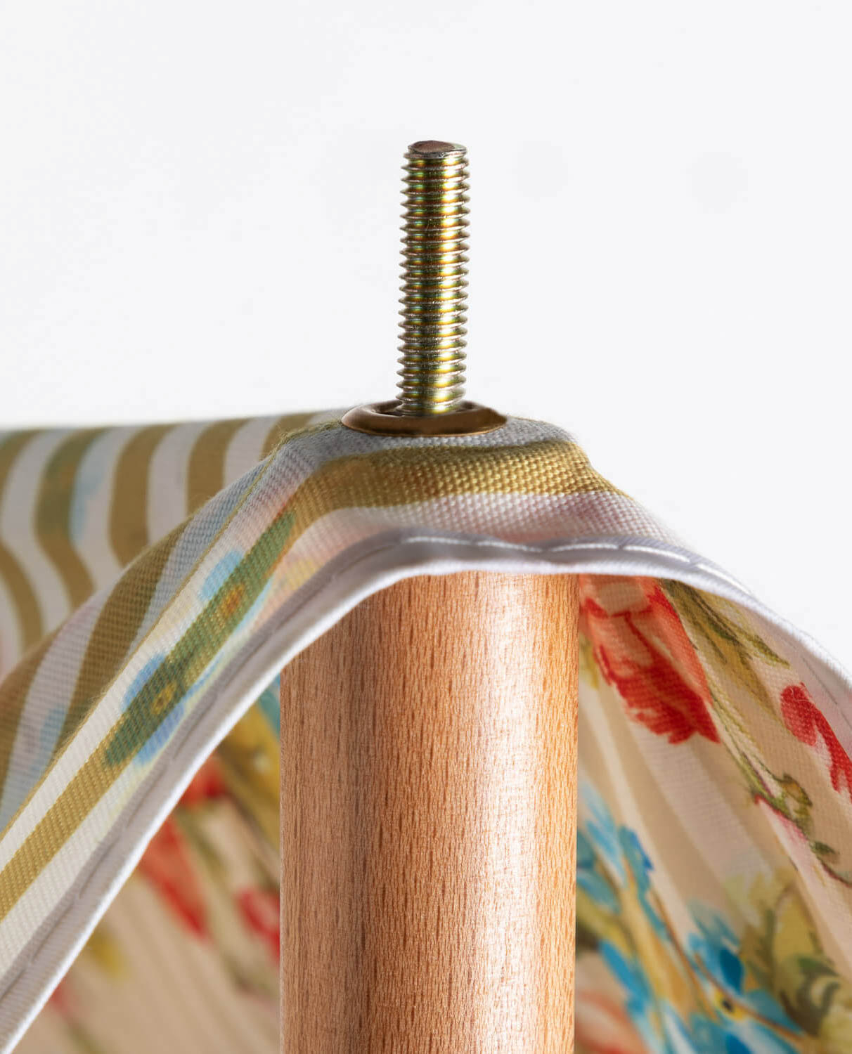 Auvent de plage en tissu et bois de hêtre — détail 5