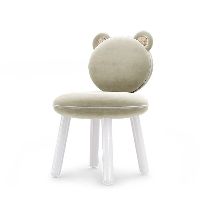 Chaise ourson crème