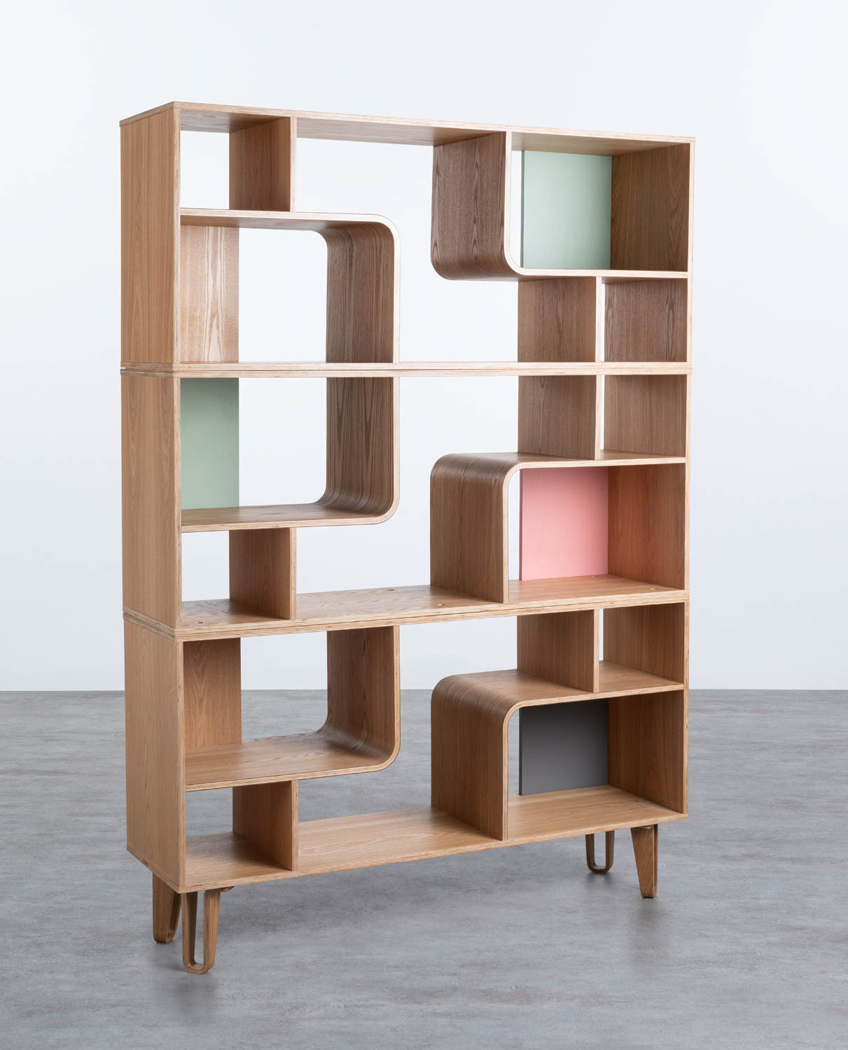 Étagère style nordique en MDF
