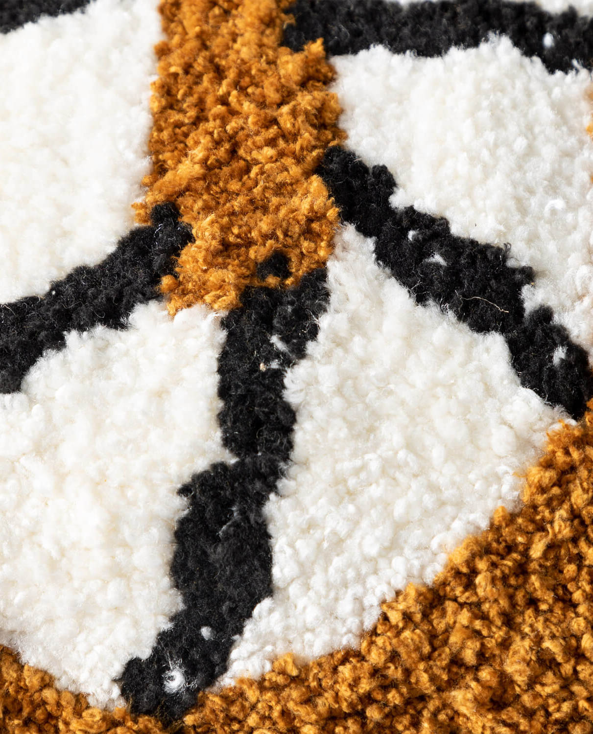 Coussin carré en coton et polyester — détail 3