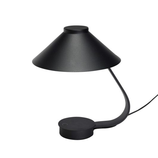 Lampe de table en fer noir avec fonction dimmable — détail 6