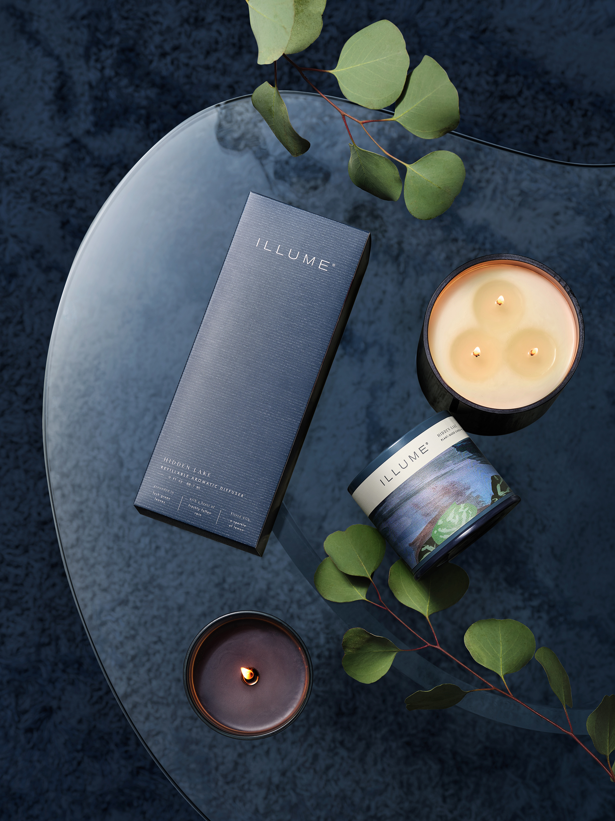 Diffuseur de parfum ILLUME - trois parfums