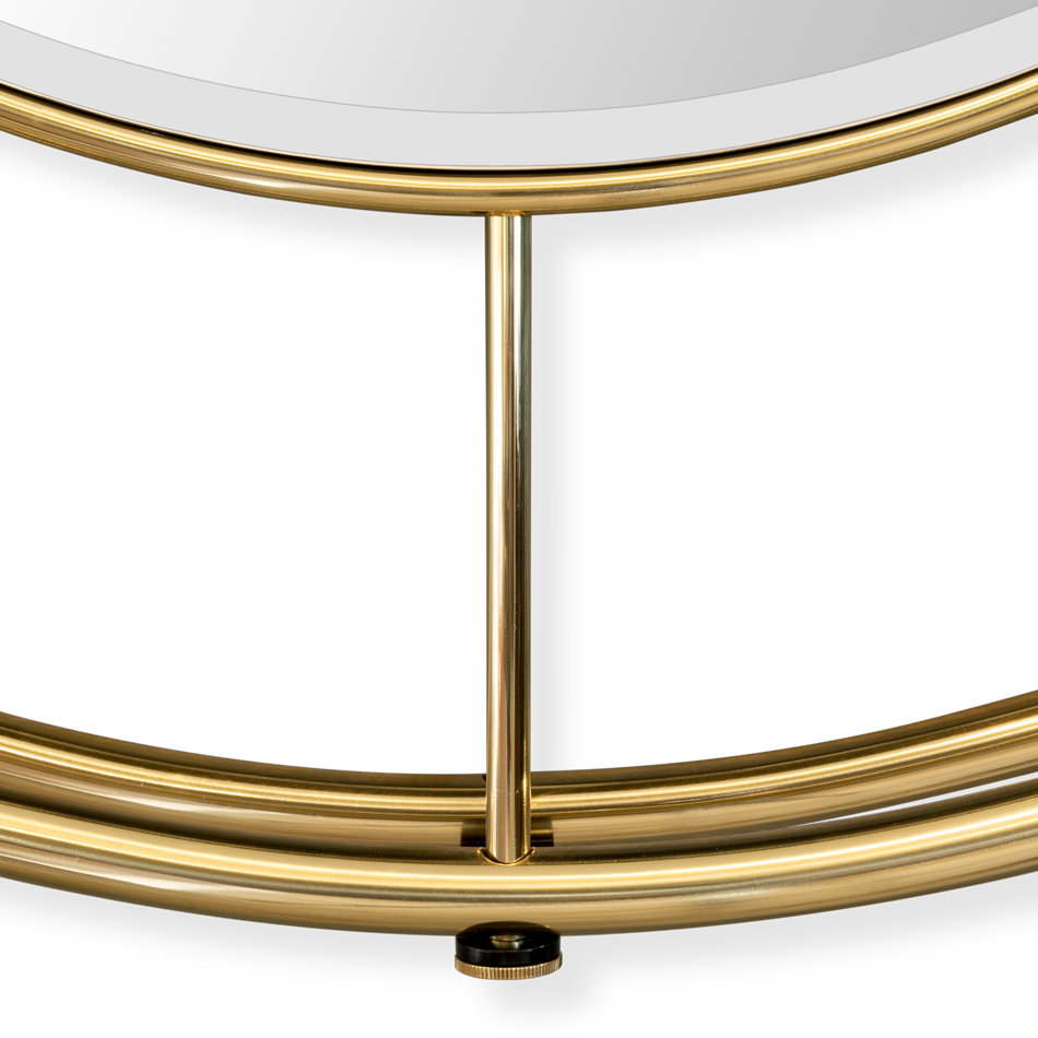 Miroir en laiton doré — détail 3