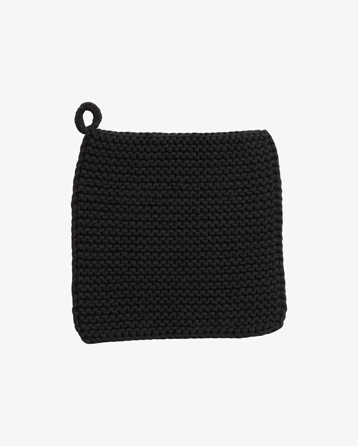 Lot de 2 maniques en tricot noir