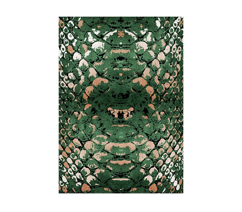Tapis rectangulaire Reptilus