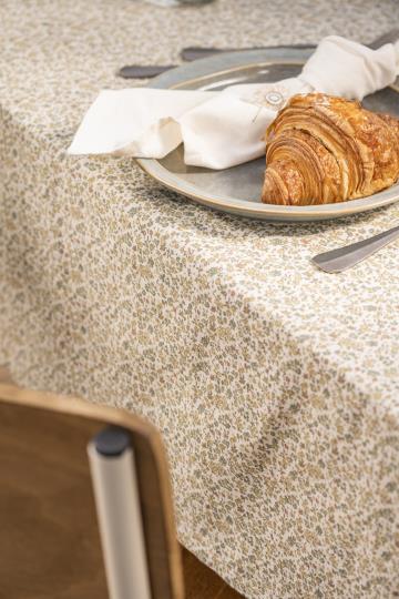 Nappe en coton à motifs floraux
