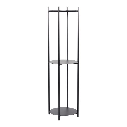 Étagère cylindre noir