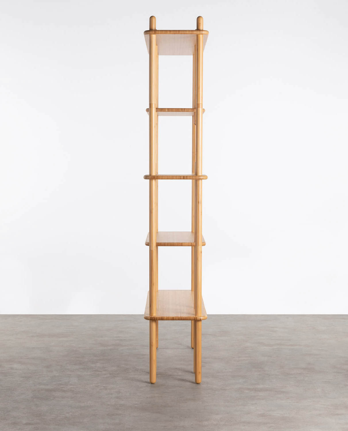 Bibliothèque en bambou — détail 4