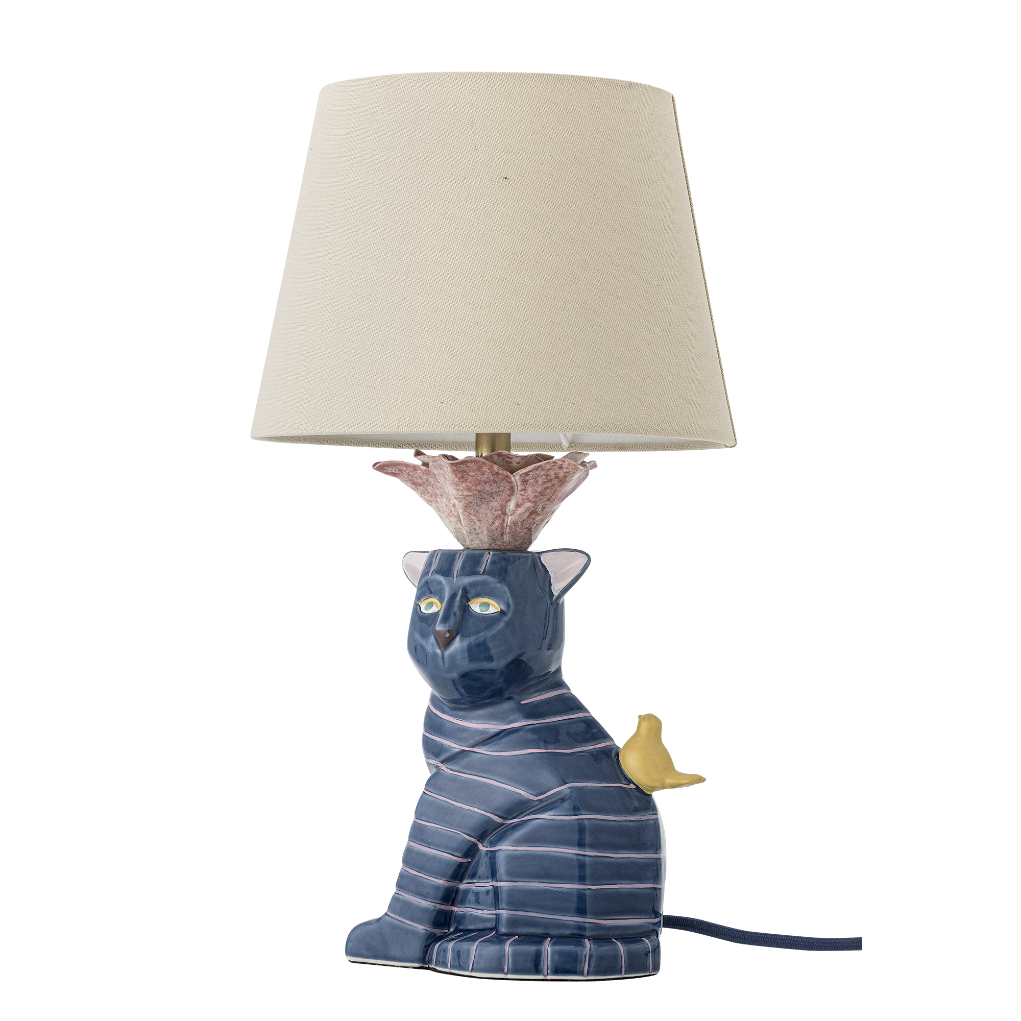 Lampe de table Eri en grès - Coloris multicolore — détail 3