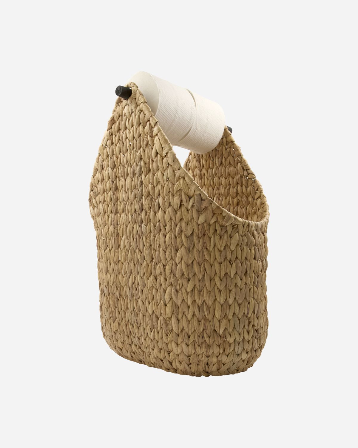 Porte papier toilette en jacinthe d'eau naturel — détail 4