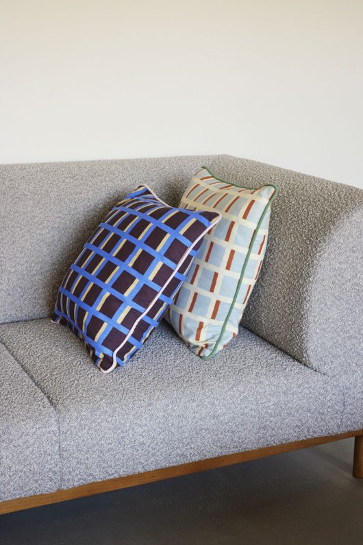 Coussin Sable/ Multicoloré — détail 4
