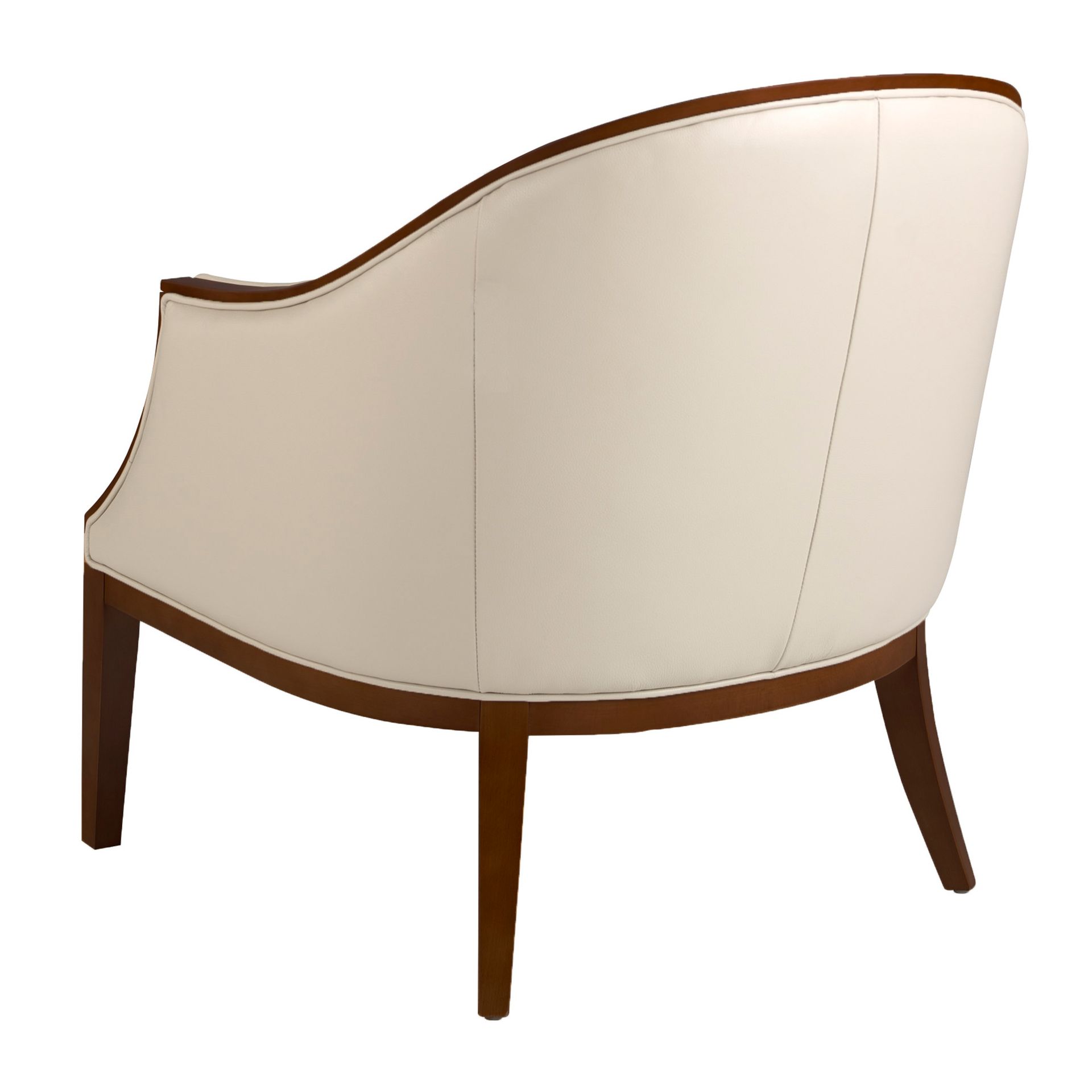Fauteuil en cuir sable — détail 6
