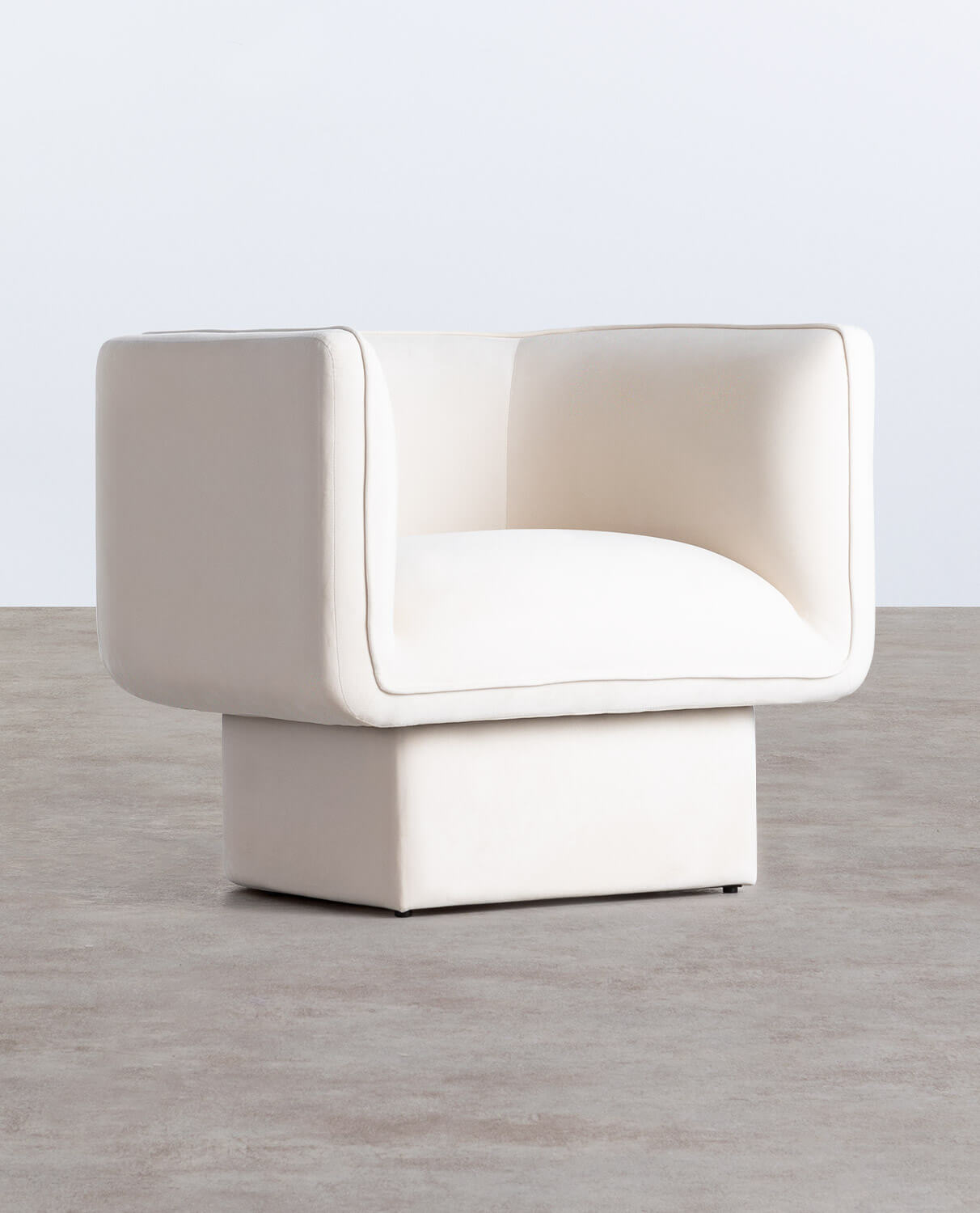 Fauteuil en velours — détail 3