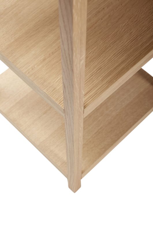 Étagère simple en bois de chêne naturel certifiée FSC — détail 3