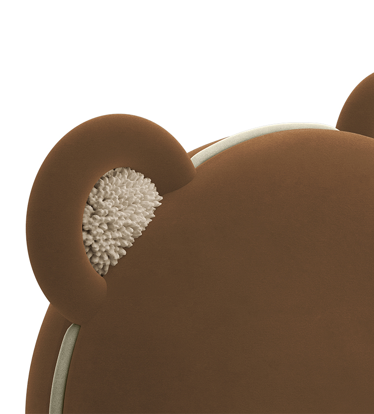 Chaise ourson marron — détail 6