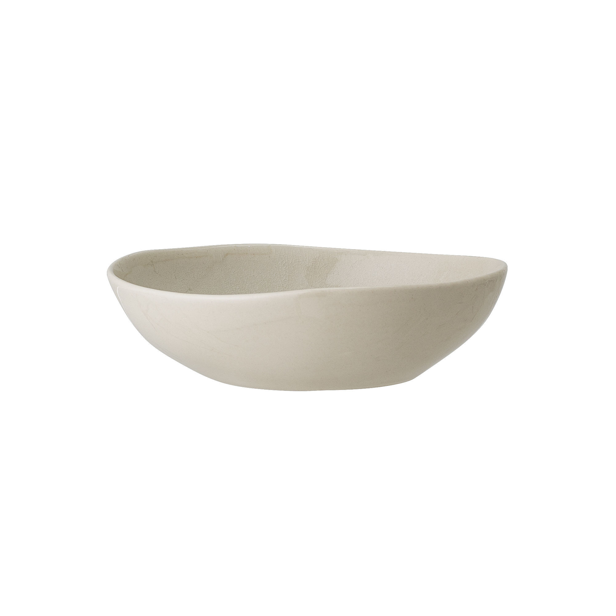 Assiette creuse Bea en grès - Coloris naturel — détail 4