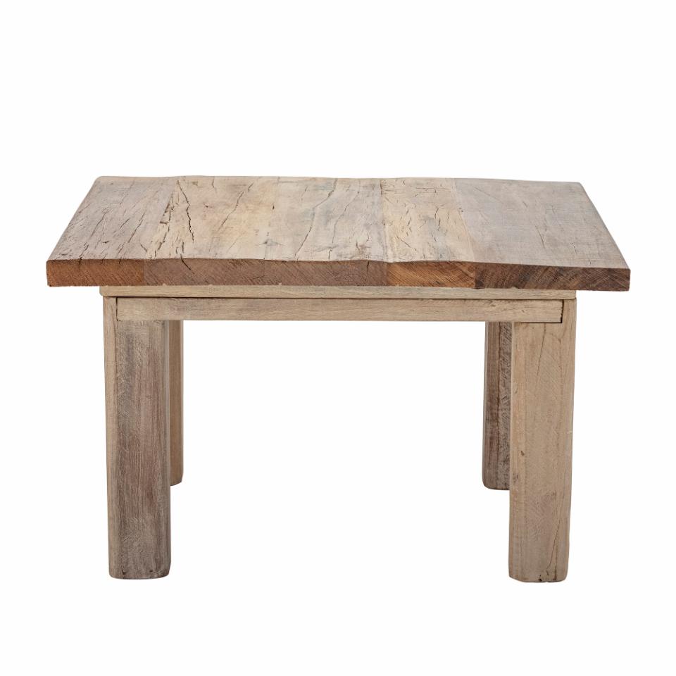 Table d'appoint en bois de récupération — détail 4