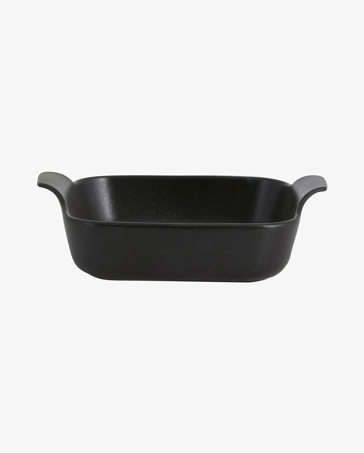 Plat à four carré noir taille S