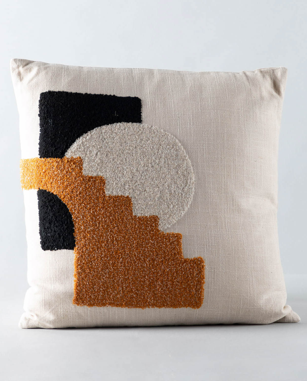 Coussin carré en coton et polyester — détail 6
