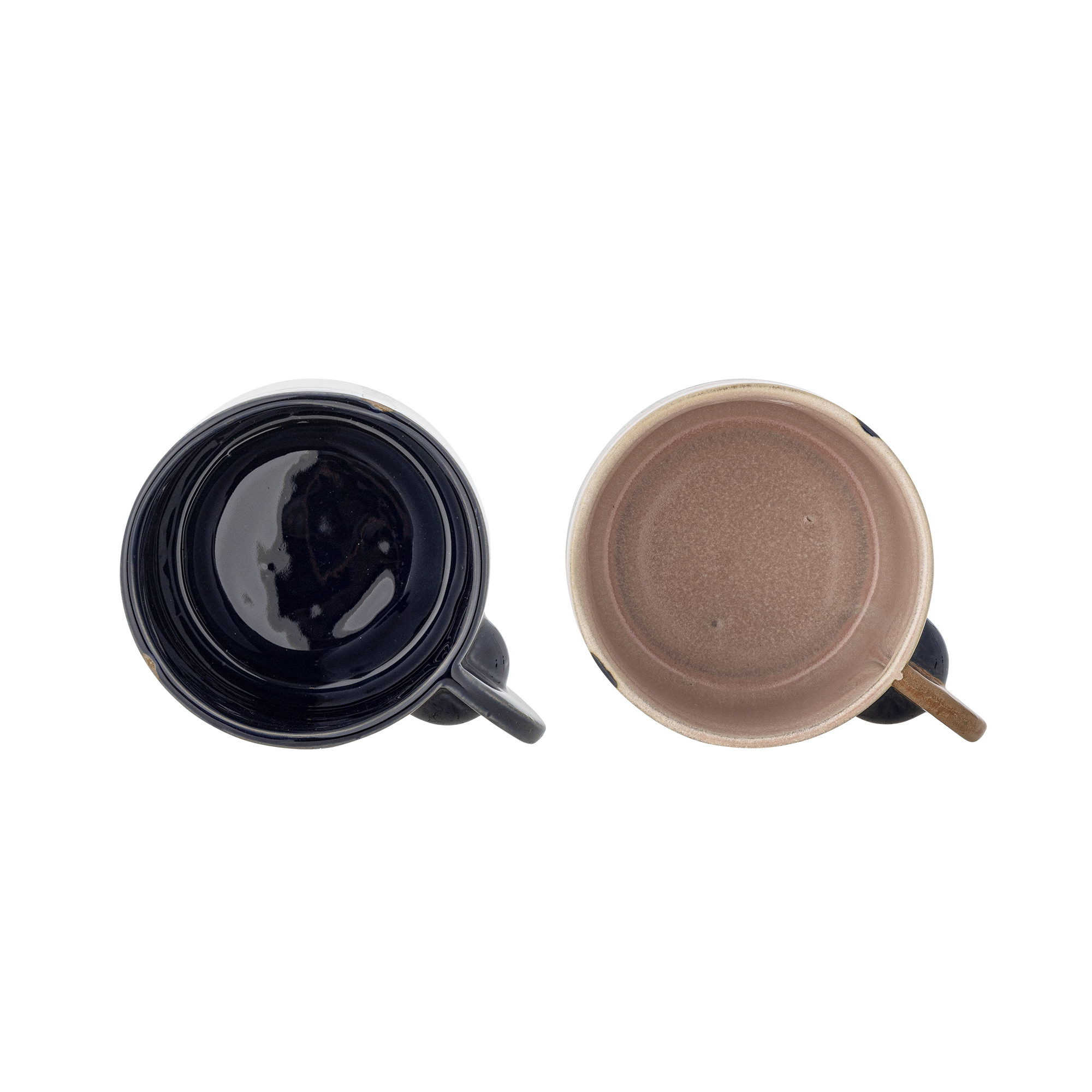 Lot de 2 tasses Bolivia en grès - Coloris marron — détail 3