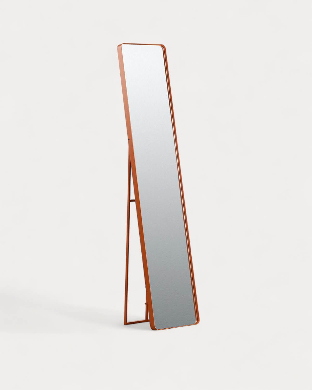 Miroir sur pied 170x36 cm en métal Jumna - Plusieurs coloris — détail 6