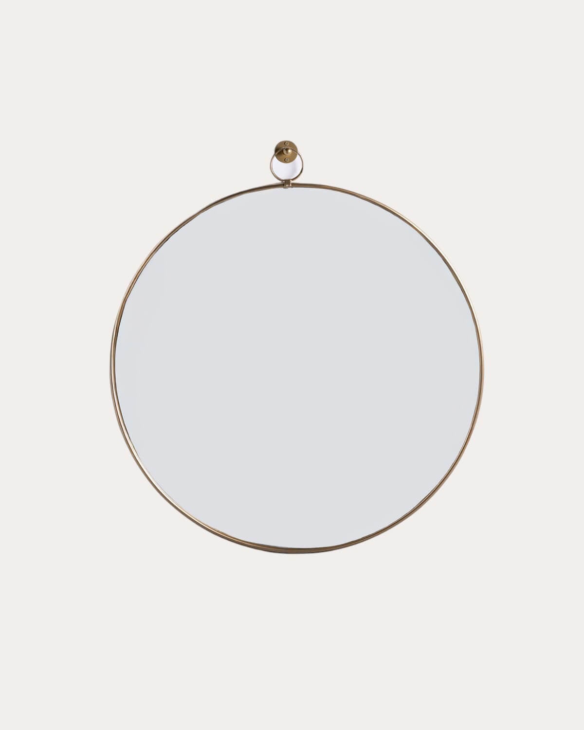 Miroir mural rond Ø120 cm en métal Dario