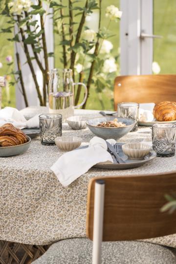 Nappe en coton à motifs floraux — détail 3