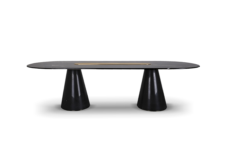 Table à manger Bertoia Oval – BRABBU