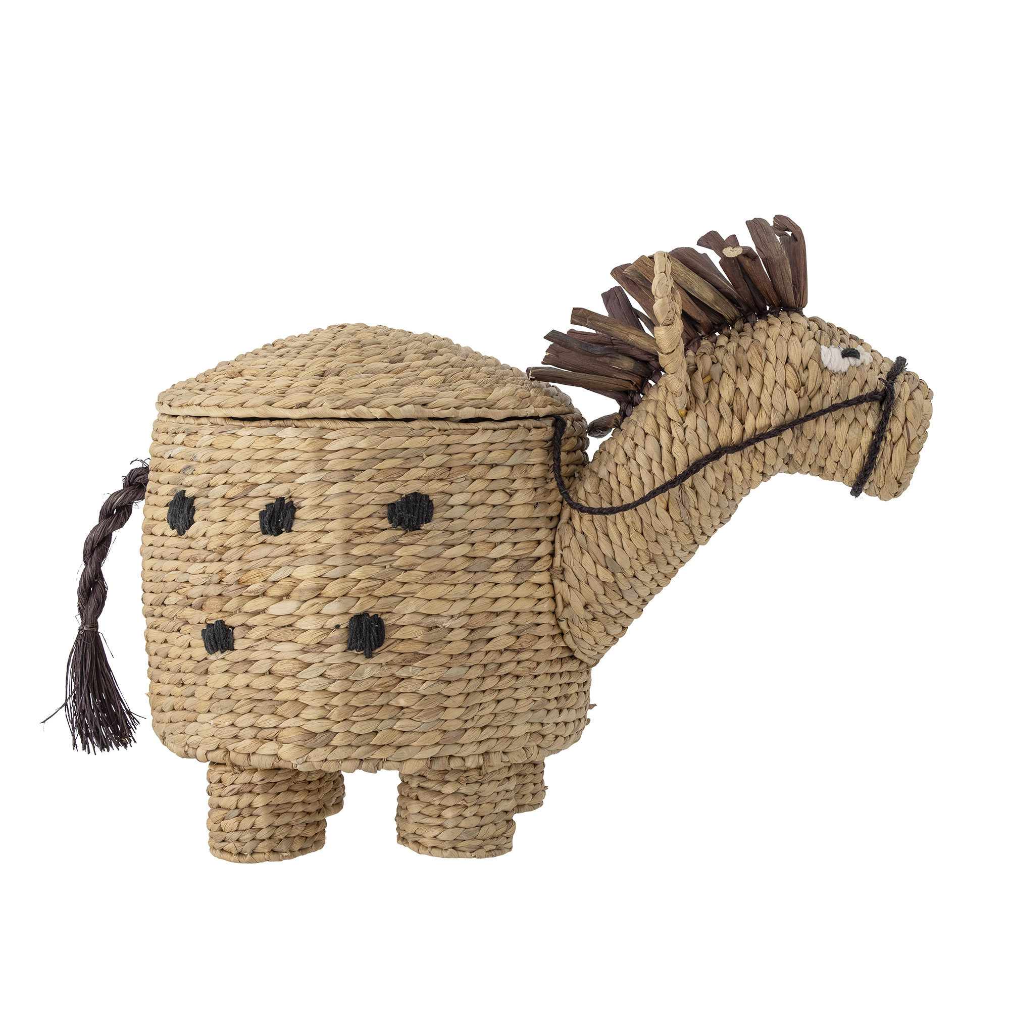 Panier de rangement en forme de cheval avec couvercle — détail 4