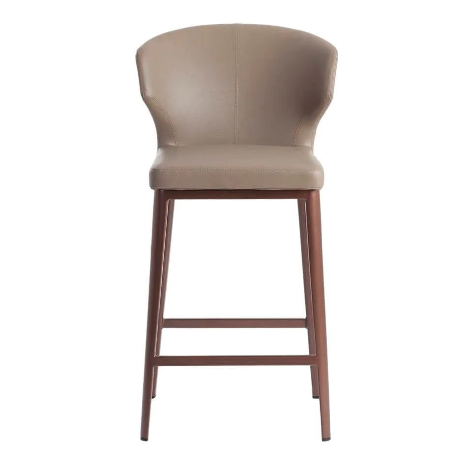 Chaise haute avec assise rembourrée en similicuir — détail 5