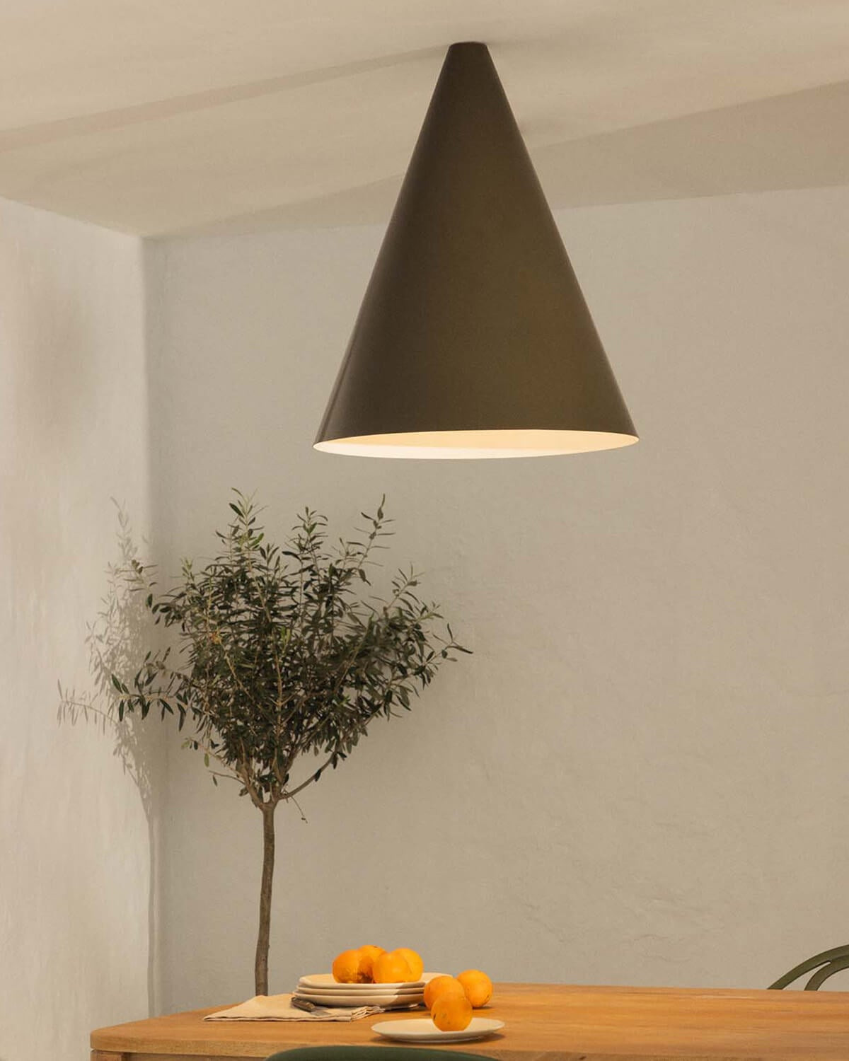 Plafonnier Ø55 cm en métal Conil - Coloris au choix — détail 5