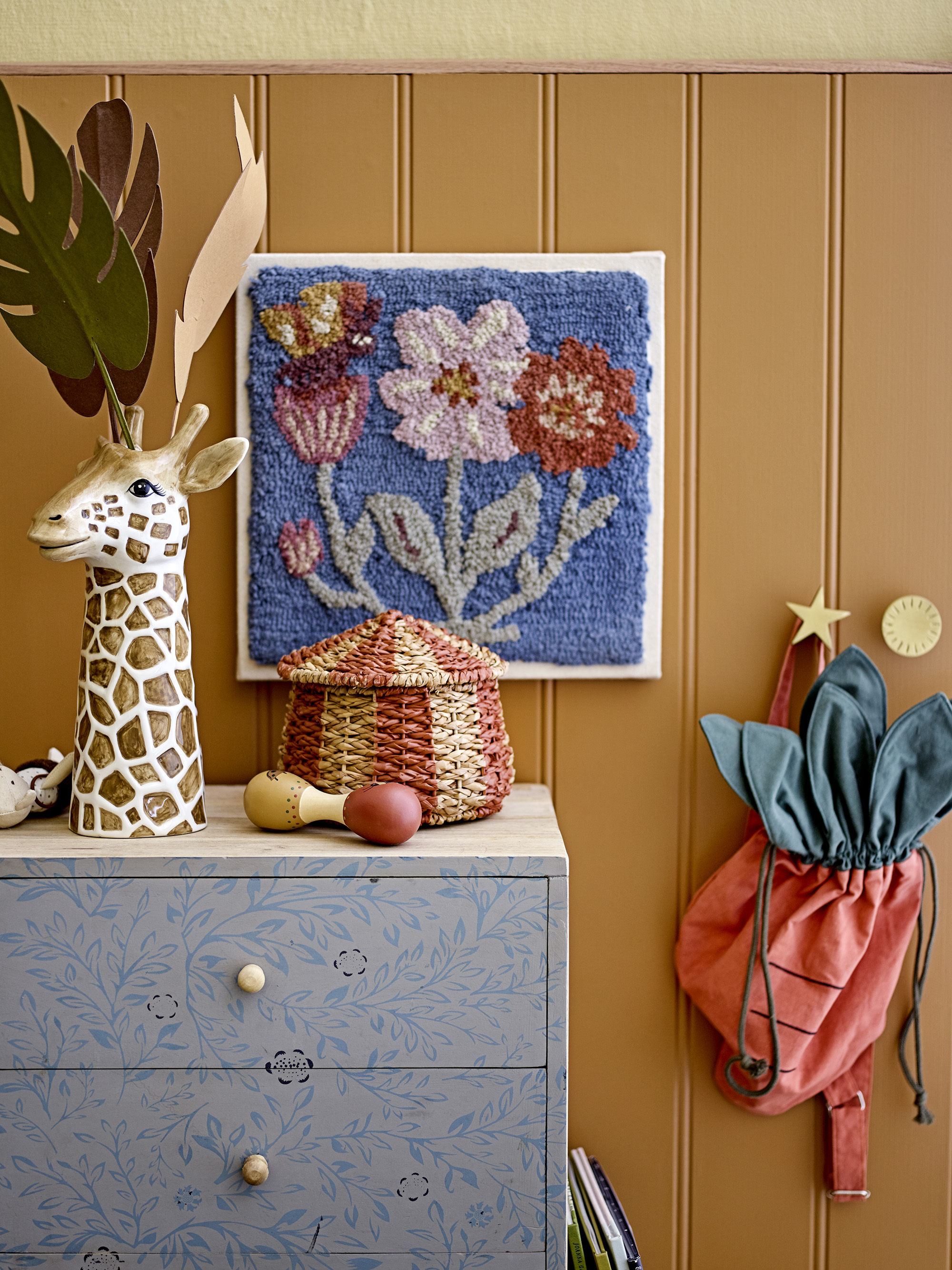 Vase décoratif en forme de girafe