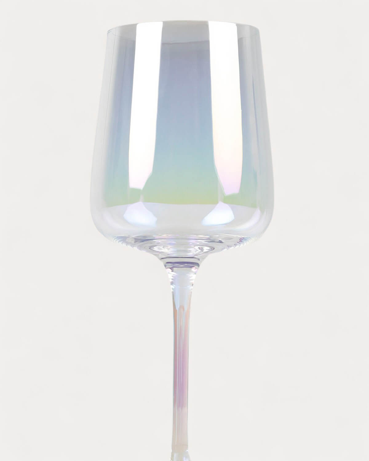 Lot de 4 verres à vin blanc en verre irisé Odin — détail 4