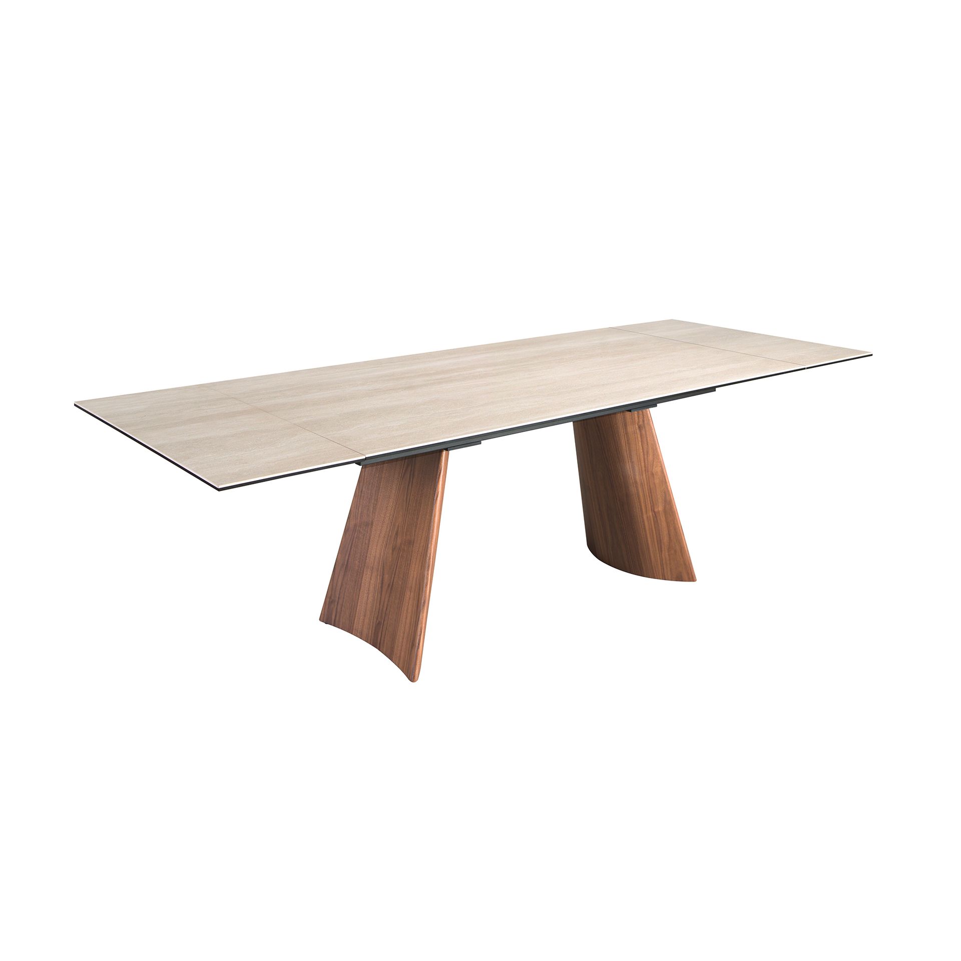 Table à manger rectangulaire extensible
