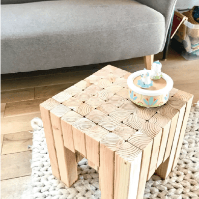 Table d'appoint en bois